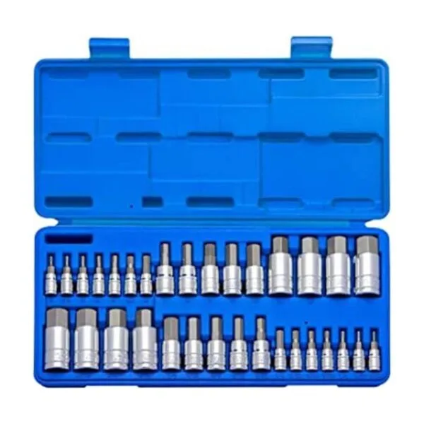 Neiko 10288A Máster Hex broca juego S2 Acero 32 piezas_1