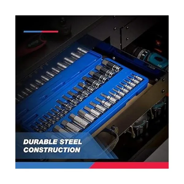 Neiko 10288A Máster Hex broca juego S2 Acero 32 piezas_5