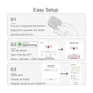 Nutale Etiqueta de búsqueda de llaves de aire solo iOS_6