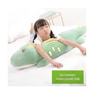 Almohada de juguete de peluche de dinosaurio de 47.2_2