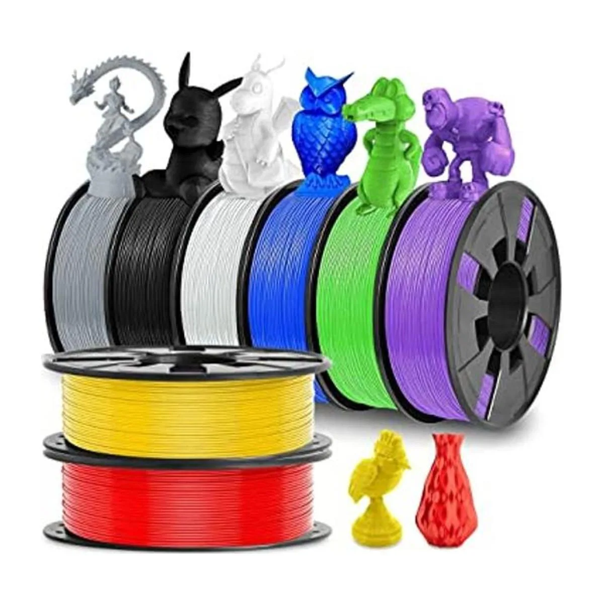 Paquete de 8 filamentos de impresora 3D Dveda de 0.03_1