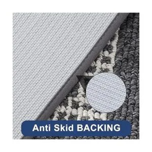 COSY HOMEER Tapetes de cocina 2 piezas para la parte_5