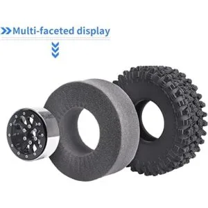 GoHobby Ruedas y neumáticos Beadlock de 1.9 pulgadas para_2