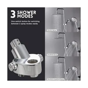 Ryamen Combo de cabezal de ducha doble cabezal de ducha_4