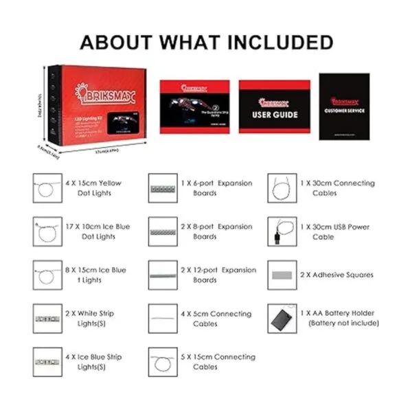 BRIKSMAX Kit de iluminación LED para Marvel The Guardians_6