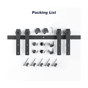 EaseLife Kit de riel para puerta corrediza con montaje_7