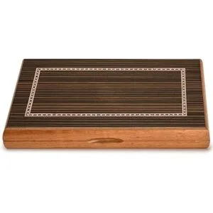 Set de juego de backgammon lacado con incrustaciones de_6