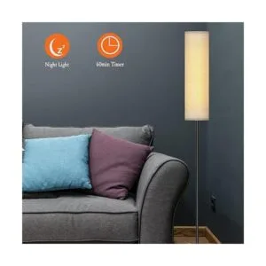Tedgor Lámpara de pie para sala de estar lámpara de pie_5
