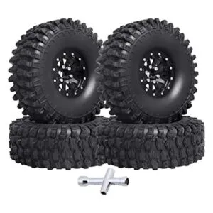 GoHobby Ruedas y neumáticos Beadlock de 1.9 pulgadas para_1