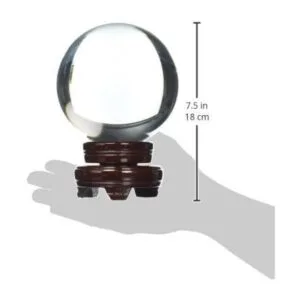 Amlong Crystal Bola de cristal de 5.118 in 5 pulgadas_2