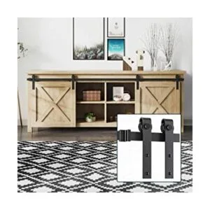 EaseLife Kit de riel para puerta corrediza con montaje_1