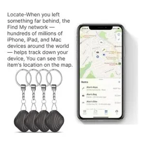 Nutale Etiqueta de búsqueda de llaves de aire solo iOS_5