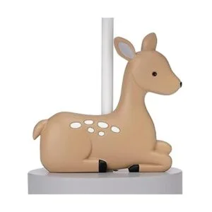 Lámpara de parque de ciervos con pantalla y bombilla_2