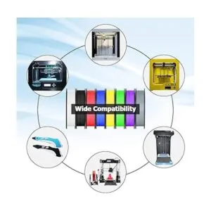 8 Pack PLA 3D Printer Filament Dveda 1.75mm PLA 3D_5