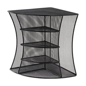 Safco Products Onyx Organizador de esquina de malla_1