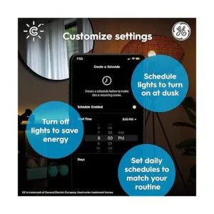 GE CYNC Bombillas LED inteligentes luces que cambian de_3