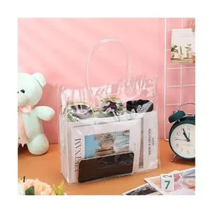 85 bolsas de regalo de PVC transparente con asas bolsas_4