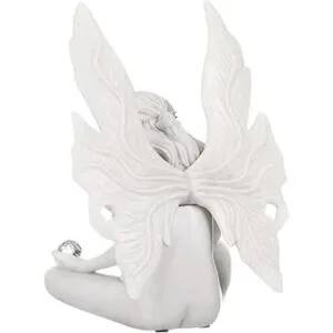 Design Toscano Gazing Secret Garden Estatua de hada de 10_5