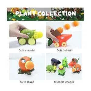 Maikerry Figuras de plantas y zombies juego de 12 figuras_3