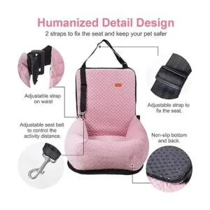 WANZQHONG Asiento de automóvil lavable para perro el_5