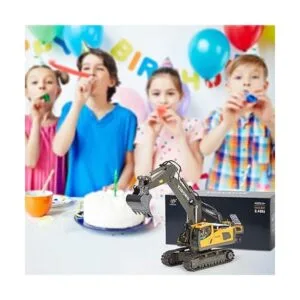 DDAI Remote Control Excavator Toys for 4 5 Year Old Boys_2
