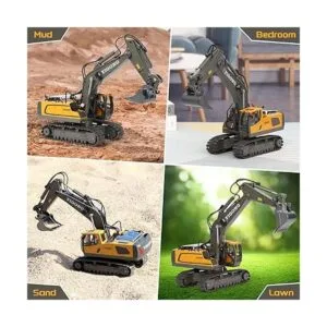 DDAI Remote Control Excavator Toys for 4 5 Year Old Boys_5