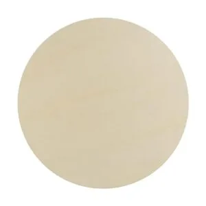 SEHOI Círculos redondos de madera 24 piezas de rebanadas_4