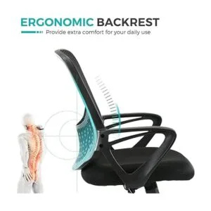 Silla ergonómica de oficina con respaldo de malla silla_2