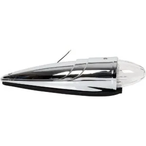 ECOTRIC Juego de 5 luces LED cromadas de 17 luces LED para_3