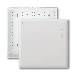 Toma para medios Leviton estructurada color blanco._1