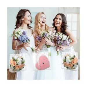 85 bolsas de regalo de PVC transparente con asas bolsas_6