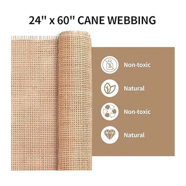 Cintas de caña cuadrada natural de 24 pulgadas de ancho 5_2