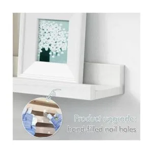 Estantería flotante blanca para niños juego de 4_6