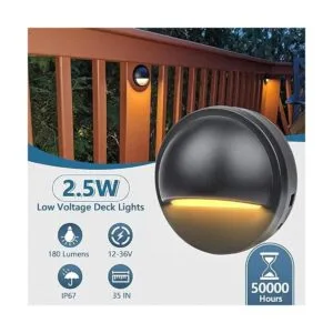 HIBOITEC Luces LED de bajo voltaje luz de barandilla de_2