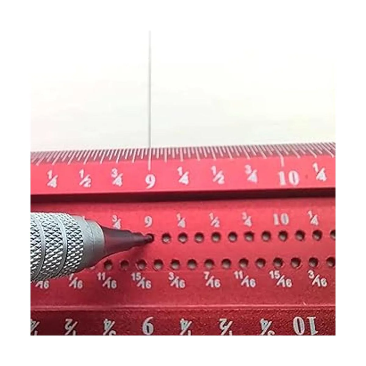 ACEgoes Regla cuadrada en T para carpintería 12 pulgadas_4