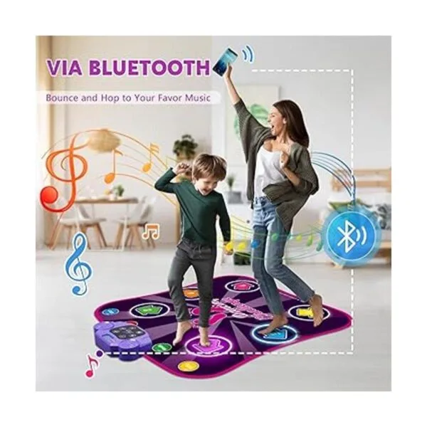 Bambilo Lightup Bluetooth Dance Mat 6 LightUp Buttons 5_4