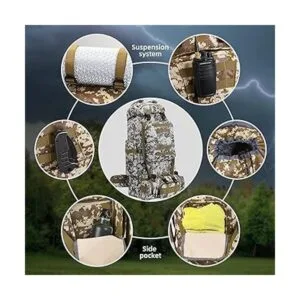 HongXingHai Mochila de senderismo para campamento de 100_4