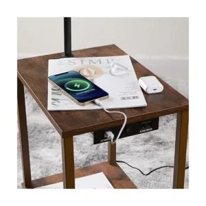 SUNMORY Lámpara de pie con mesa lámparas para sala de_3