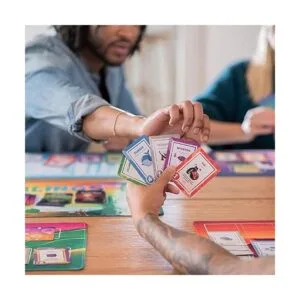 Doomlings Tapete de juego de cartas de 11 x 22 pulgadas_3