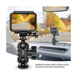 Bronco Phone Mount with Camera Mount2 Stage Ball Socket_5