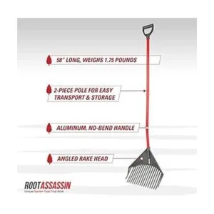 Rake Assassin por Root Assassin Herramientas de jardín_6