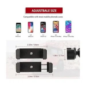 Bronco Phone Mount with Camera Mount2 Stage Ball Socket_6