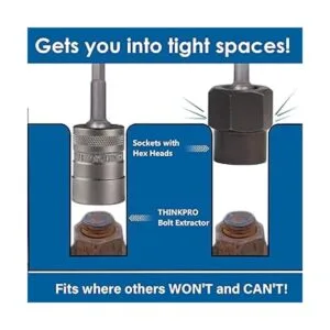 THINKPRO Juego de extractor de pernos mejorado juego de_2