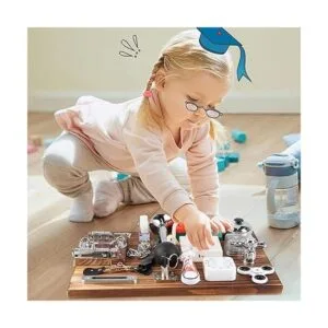 Canuan Tablero ocupado para niños pequeños 20 en 1 tabla_6