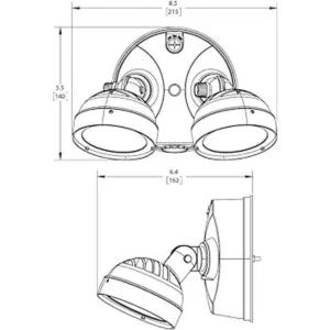 Halo Luz LED para exteriores del atardecer al amanecer_3