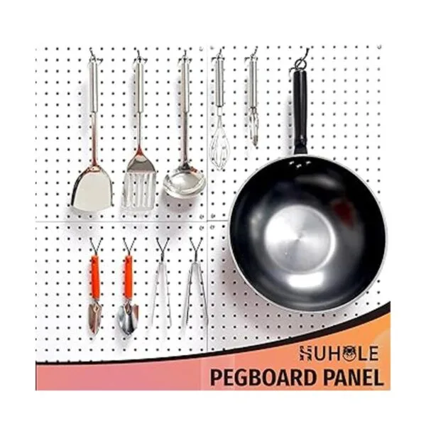 HUHOLE Tablero de clavijas de metal 4 piezas tablero de_6