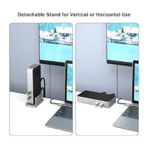 BENFEI Estación de acoplamiento universal USB 3.0 de doble_3