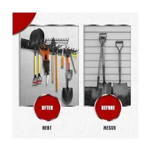 CHARMOUNT Organizador de pared de almacenamiento de_5