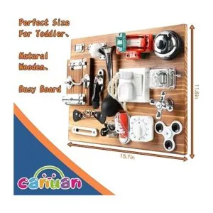 Canuan Tablero ocupado para niños pequeños 20 en 1 tabla_2