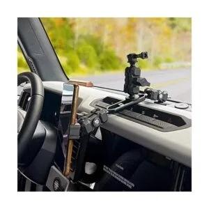 Bronco Phone Mount with Camera Mount2 Stage Ball Socket_3